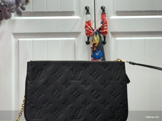 DOUBLE VUITTON ZIP POCHETTE LOUIS 0414